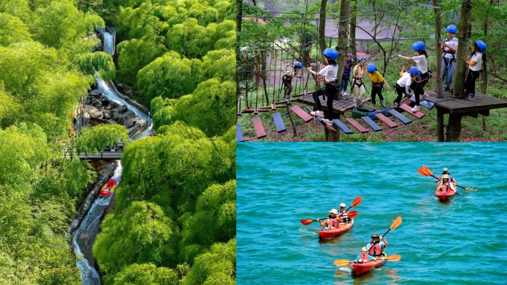 亲子·山野安吉 | 山野避暑玩三项赏萤，藏龙溯溪漂流