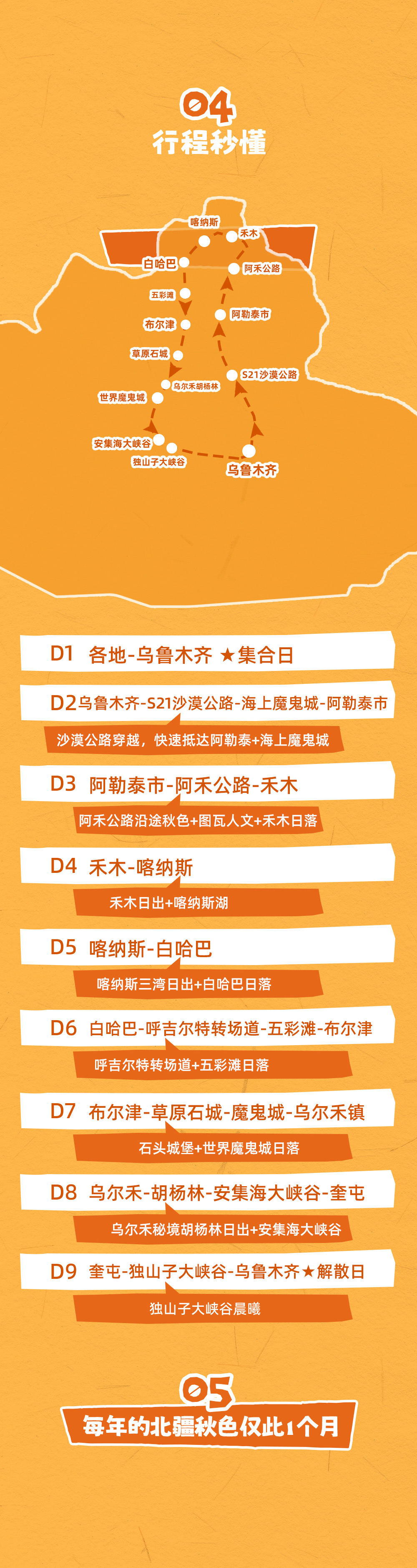 北疆秋摄丨《中国国家地理》秋色之首 摄影9日 - 10-20人摄影小团丨禾木+喀纳斯+白哈巴：4天3晚景区内住宿丨阿禾公路丨呼吉尔特转场丨秘境胡杨林丨五彩滩丨安集海大峡谷