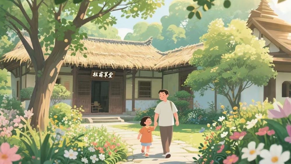对话杜甫·游侠研学 | 杜甫草堂与孩子赴千年诗约