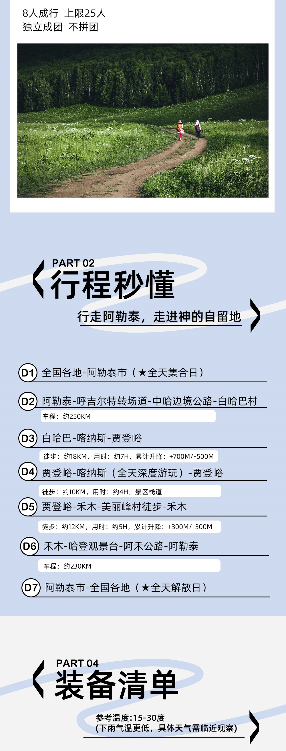 北疆徒步·游牧阿勒泰丨走进油画世界，阿勒泰7日 - 跟着李娟去旅行，治愈我的精神焦虑丨乌尔禾胡杨林丨阿勒泰牧场丨牛羊转场丨喀纳斯丨白哈巴丨禾木丨2段经典牧道