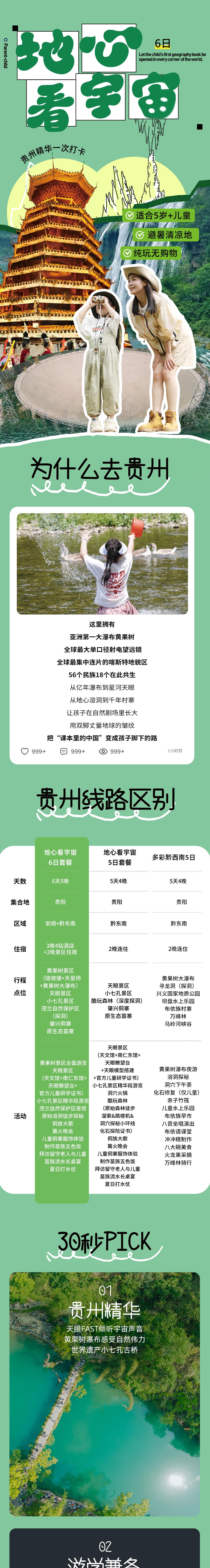 亲子·地心看宇宙5/6日 | 贵州黄果树天眼探洞古寨 - 贵州亲子top1 适合5岁+ | 黄果树瀑布/溜索速降 | 肇兴侗寨 | 天眼FAST | 洞穴探险 | 苗寨长桌宴&五色饭&拜访留守老人