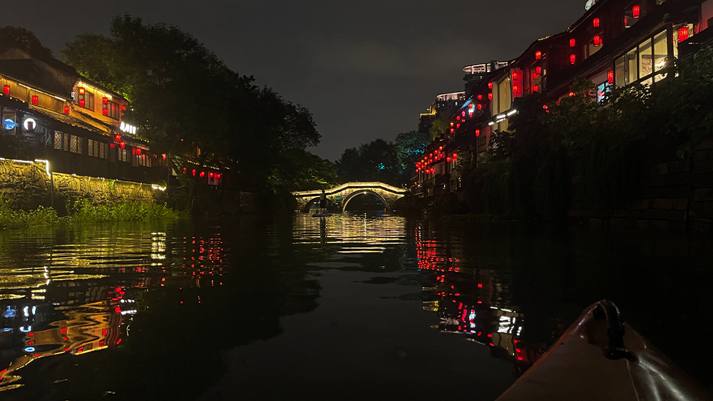 古韵·小河夜划|夏日桨板赏小河夜景