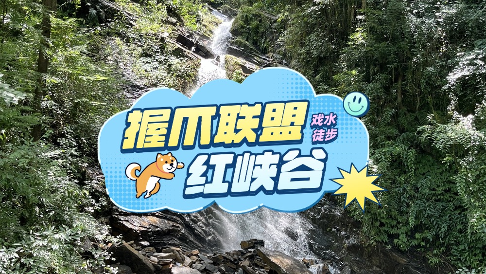 握爪联盟·红峡谷 | 森系徒步 浅滩戏水