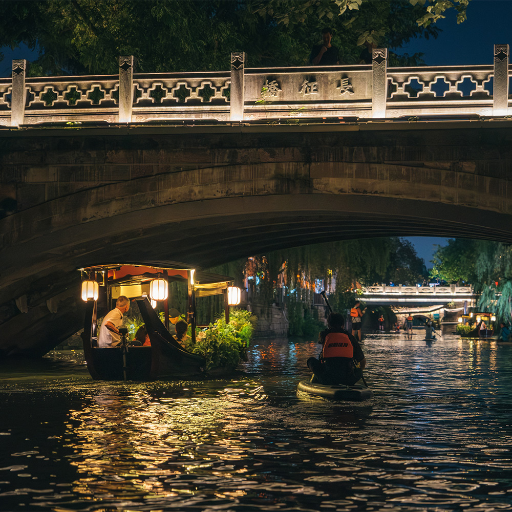 星梦·小河夜划 | 夏日桨板赏小河蓝调与夜景时刻