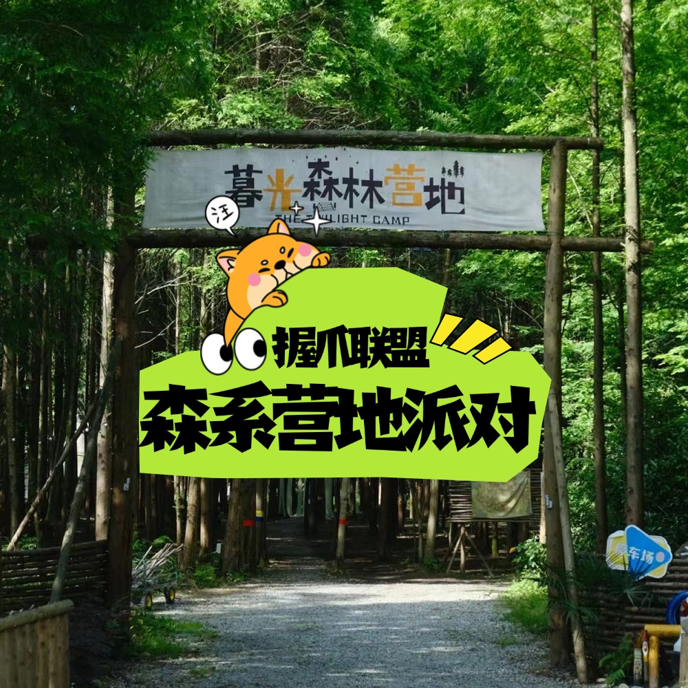 握爪联盟·森系营地派对 | 森系营地 极度休闲