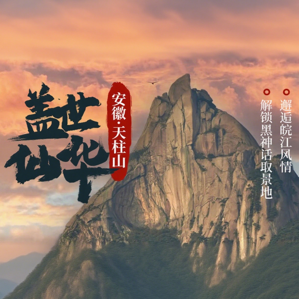 盖世仙华·天柱山｜解锁徽派名山，探访黑神话取景地
