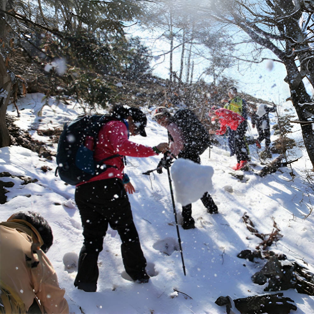冰雪·金钟山｜登四明山巅，祈福红佛寺，踏雪觅景