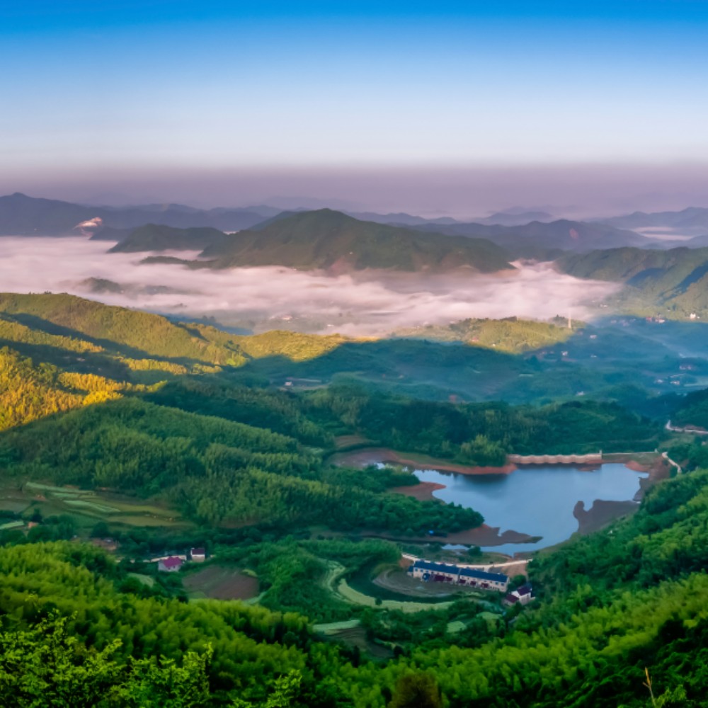 竹乡画廊·广德｜城门楼子寻味，轻徒茅田山