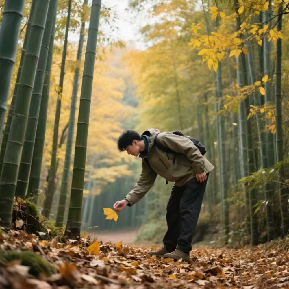 柒月麓山 | 竹林轻徒步，特色柴火鸡