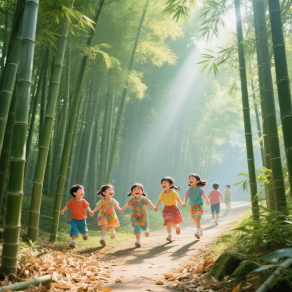 48元亲子特惠 | 阳平观竹海4km·趣逛白鹿小镇