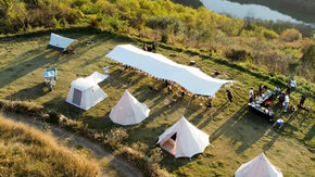 亲子·鲸梦谷房车露营 | 秋日房车自驾露营,一家一车