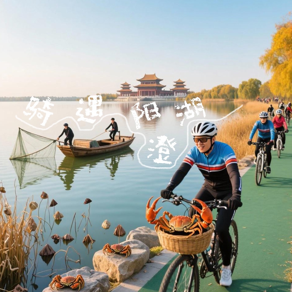 阳澄湖骑遇节·品蟹季 | 21km轻骑行，原产地吃蟹