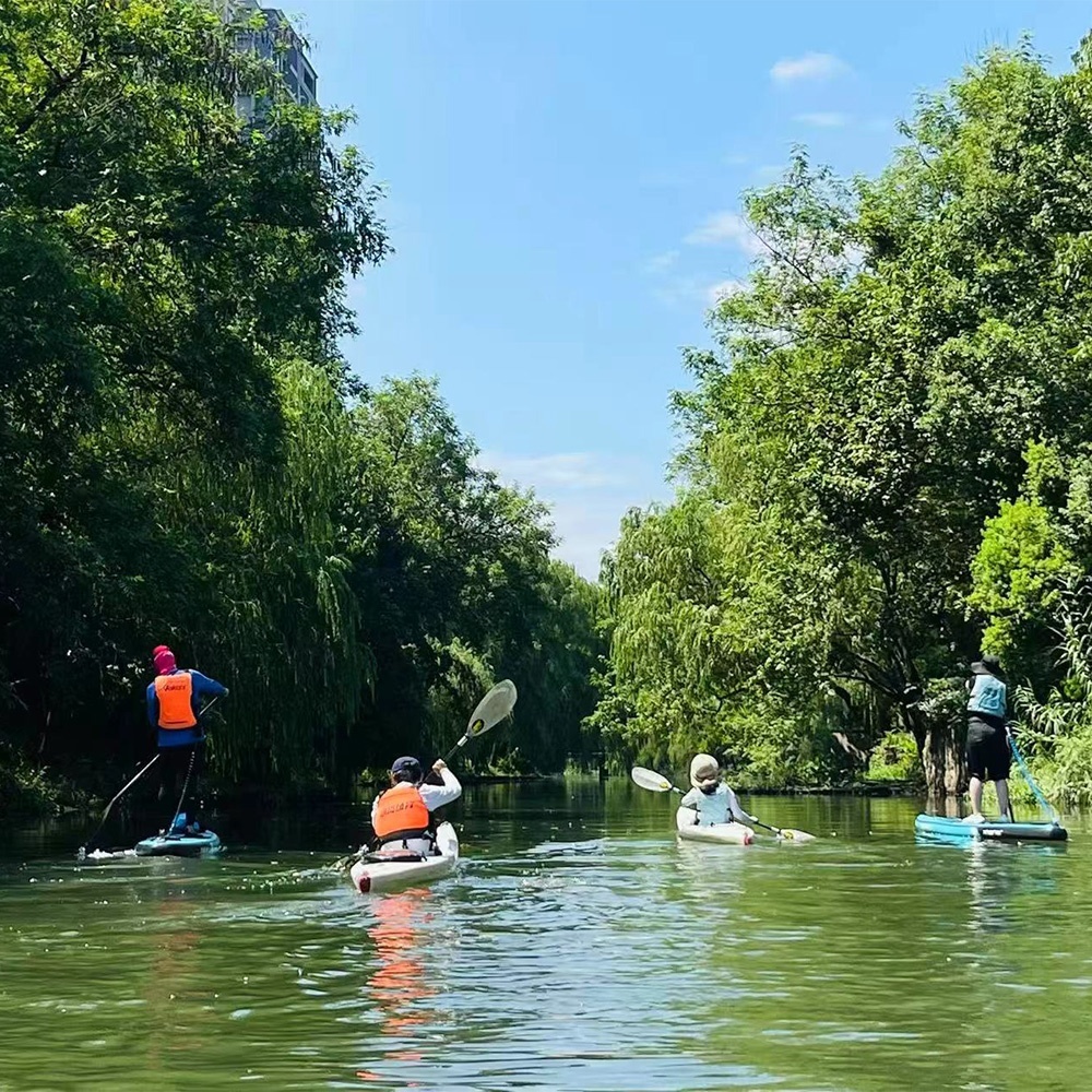 秋划·西塘河 | 皮划艇10km，划向三墩老街漫时光