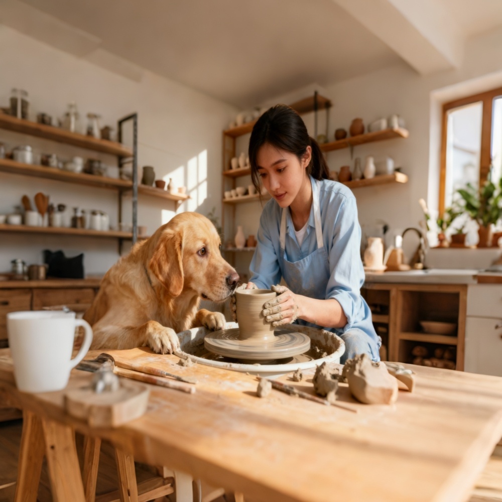 汪汪GO·一碗情深-陶艺体验 | 以泥为媒，塑爱之器